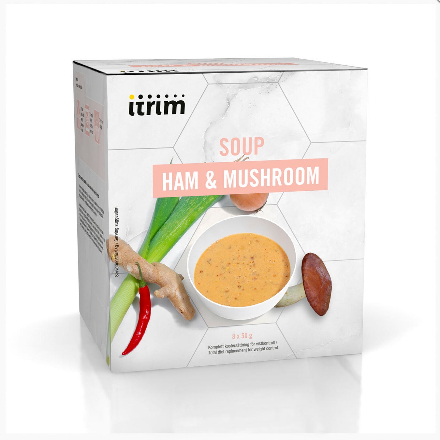 Soup Ham & Mushroom x 8