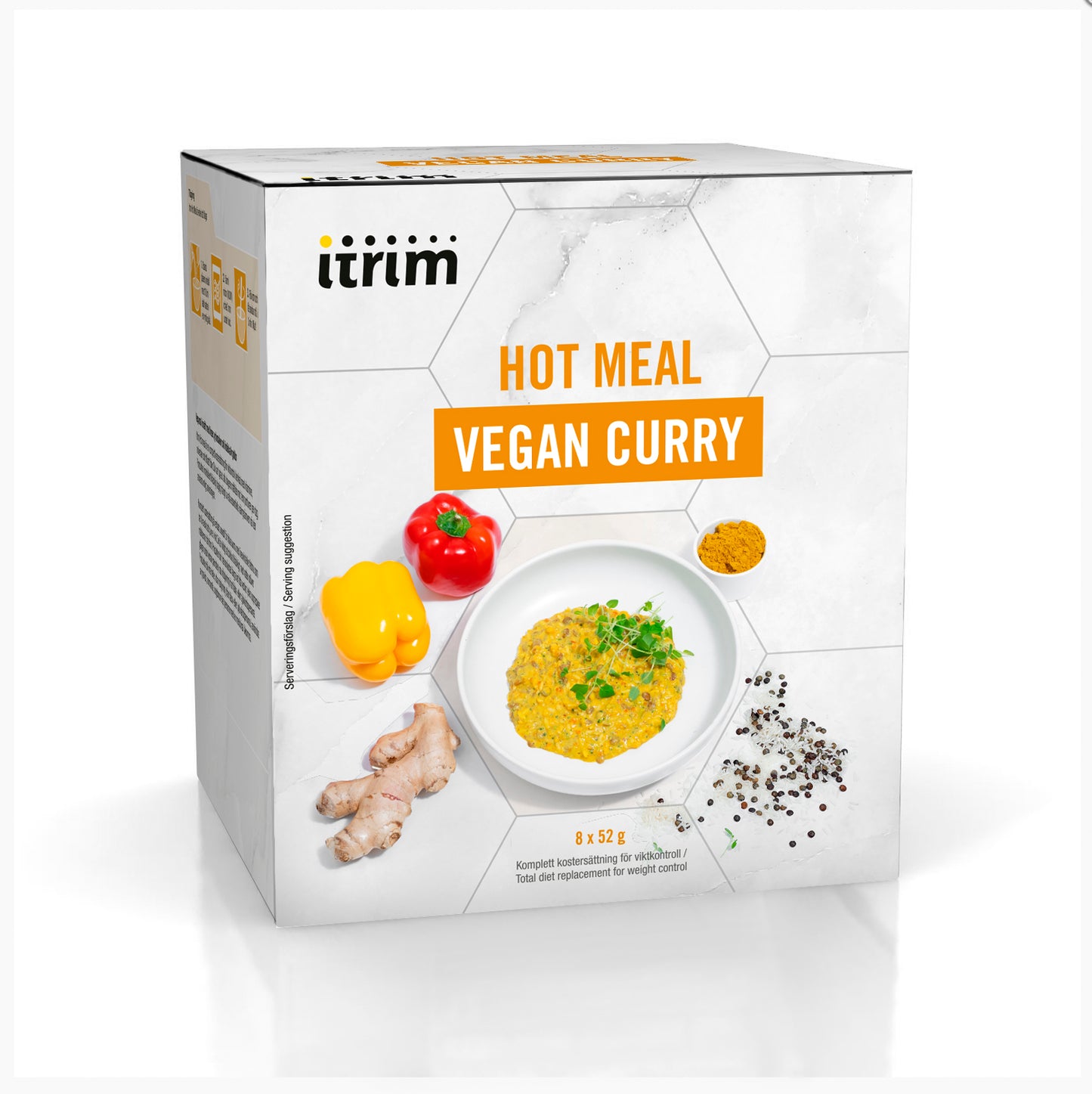 Hot meal Vegan Curry 52g x 8