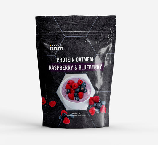 Protein Oatmeal Raspberry & Blueberry