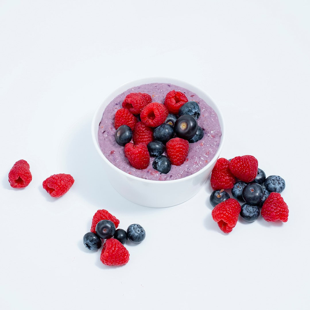 Protein Oatmeal Raspberry & Blueberry